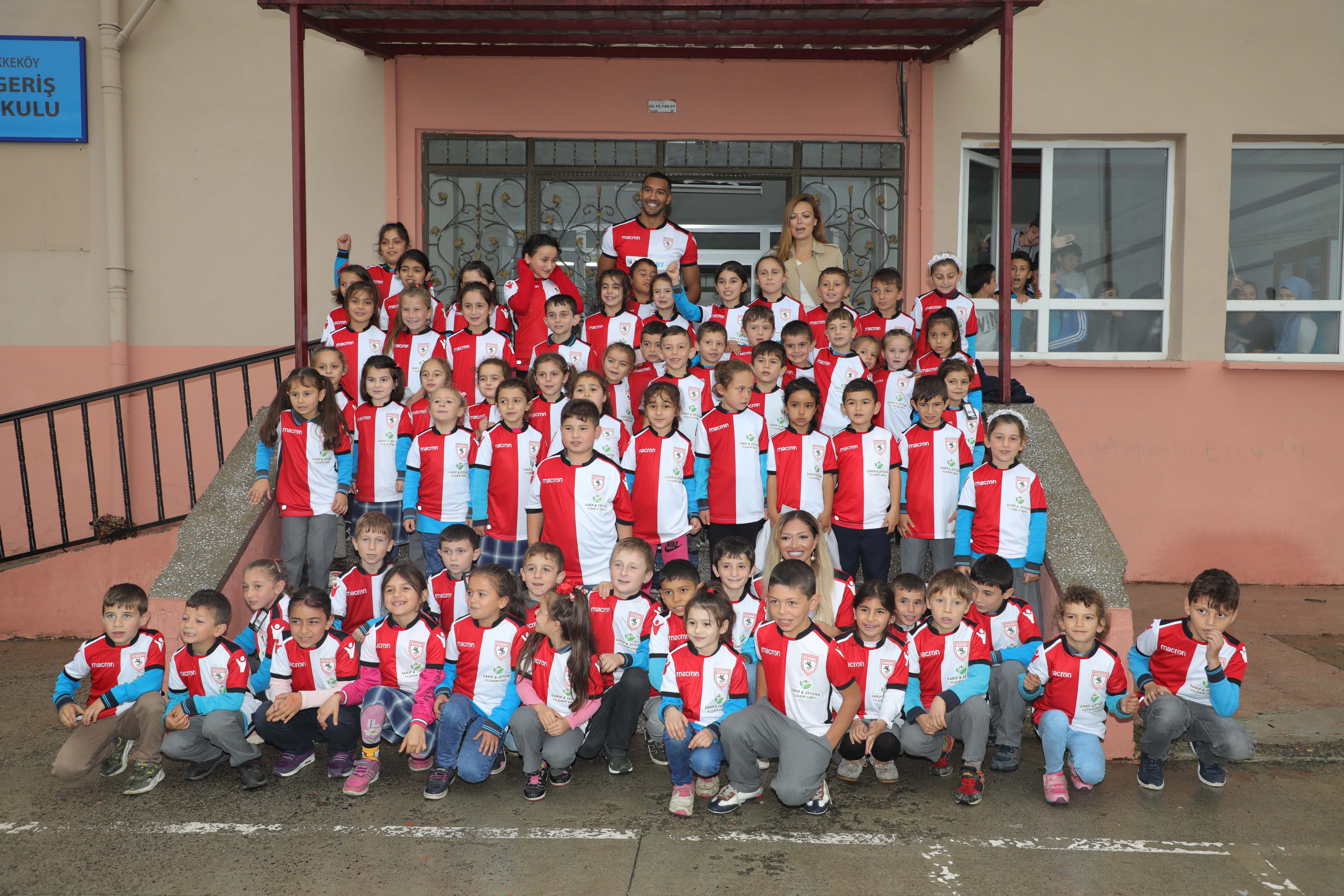 Miniklerin Samsunspor sevgisi